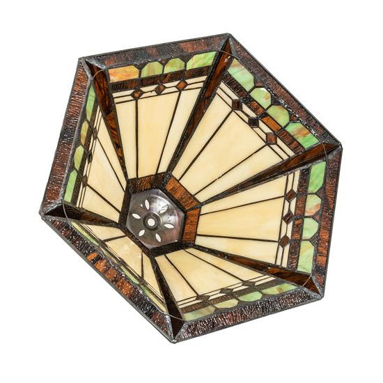 Meyda Lighting Albuquerque 18" Antique Tiffany Shade