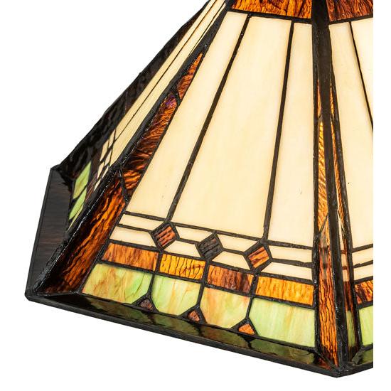 Meyda Lighting Albuquerque 18" Antique Tiffany Shade