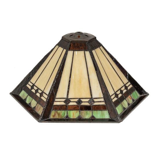 Meyda Lighting Albuquerque 18" Antique Tiffany Shade
