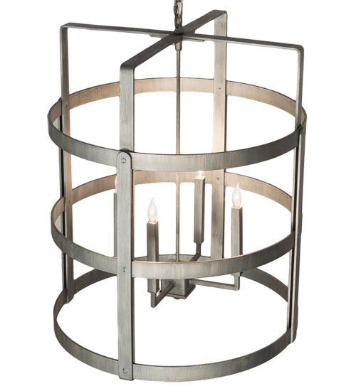 Meyda Lighting Aldari 28" 4-Light Antique Iron Ore Chandelier