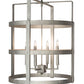Meyda Lighting Aldari 28" 4-Light Antique Iron Ore Chandelier