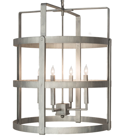 Meyda Lighting Aldari 28" 4-Light Antique Iron Ore Chandelier
