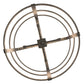 Meyda Lighting Aldari 28" 4-Light Antique Iron Ore Chandelier