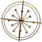 Meyda Lighting Aldari 36" 12-Light Antique Copper Chandelier With Ivory Faux Candlelight