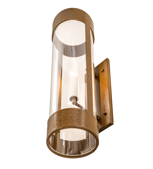 Meyda Lighting Alfie 6" Gold Wall Sconce With Crystal Idalight Shade