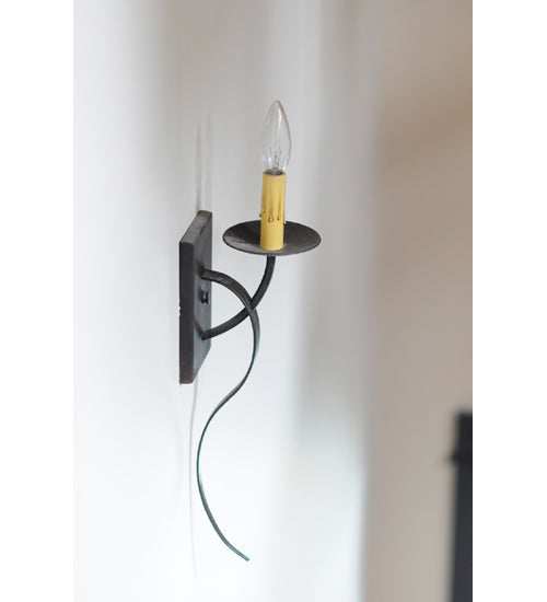 Meyda Lighting Allure 20"H Hand Wrought Iron Wall Sconce