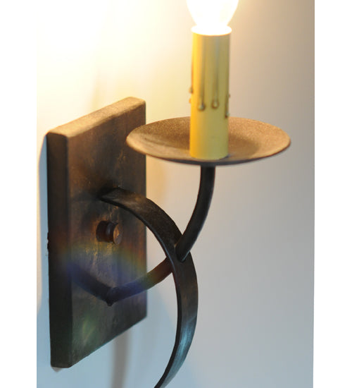 Meyda Lighting Allure 20"H Hand Wrought Iron Wall Sconce