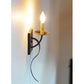 Meyda Lighting Allure 20"H Hand Wrought Iron Wall Sconce