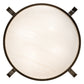 Meyda Lighting Almeria 32" 4-Light Timeless Bronze Semi-flush Mount Light With Angelwing Idalight Shade