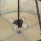 Meyda Lighting Alpine 23" 4-Light Mahogany Bronze Inverted Pendant Light With Beige Sahara Taupe Idalight Shade Glass