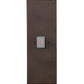 Meyda Lighting Alpine 8" 2-Light Mahogany Bronze Left Wall Sconce With Beige Sahara Taupe Idalight Shade Glass