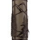 Meyda Lighting Alpine 8" 2-Light Mahogany Bronze Right Wall Sconce With Beige Sahara Taupe Idalight Shade Glass