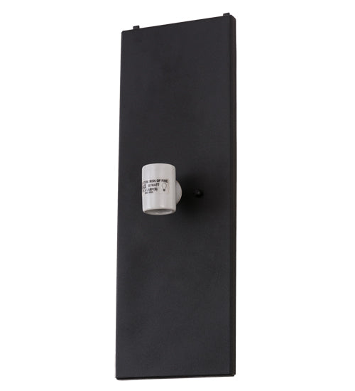 Meyda Lighting Alpine 9" 2-Light Textured Black Right Wall Sconce With Statuario Idalight Shade Glass