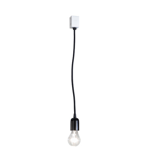 Meyda Lighting Alva 2" Black Pendant Light