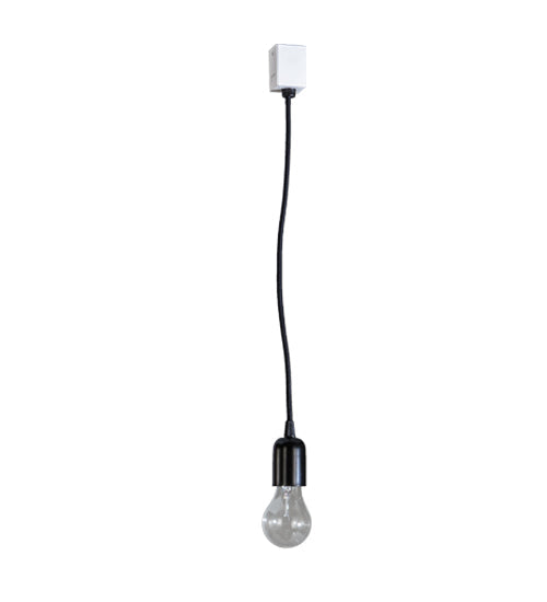 Meyda Lighting Alva 2" Black Pendant Light