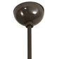 Meyda Lighting Alva 36" 6-Light Black Fox Glossy Asta Chandelier