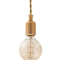 Meyda Lighting Alva 4" Champagne Metallic Pendant Light