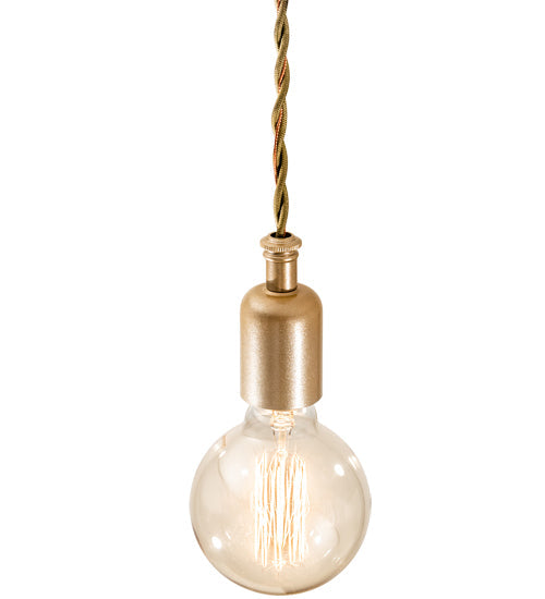 Meyda Lighting Alva 4" Champagne Metallic Pendant Light