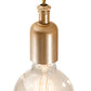 Meyda Lighting Alva 4" Champagne Metallic Pendant Light
