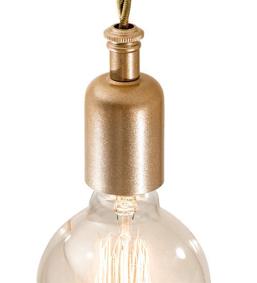 Meyda Lighting Alva 4" Champagne Metallic Pendant Light