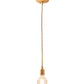 Meyda Lighting Alva 4" Champagne Metallic Pendant Light