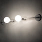 Meyda Lighting Alva 41" 2-Light Gloss White Vanity Light