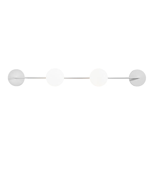 Meyda Lighting Alva 41" 2-Light Gloss White Vanity Light