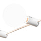 Meyda Lighting Alva 41" 2-Light Gloss White Vanity Light