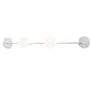 Meyda Lighting Alva 41" 2-Light Gloss White Vanity Light