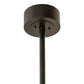 Meyda Lighting Alva 44" 6-Light Textured Black Beam Pendant Light