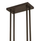 Meyda Lighting Alva 48" 22-Light Dark Walnut & Oil Rubbed Bronze Pendant Light