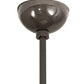 Meyda Lighting Alva 48" 7-Light Black Fox Glossy Asta Chandelier