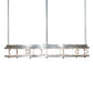 Meyda Lighting Alva 49" 16-Light Nickel Cilindro Pendant Light