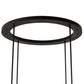 Meyda Lighting Alva 49" 16-Light Solar Black & Buttered Brass Cilindro Pendant Light