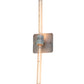 Meyda Lighting Alva 5" 2-Light Raw Steel Wall Sconce
