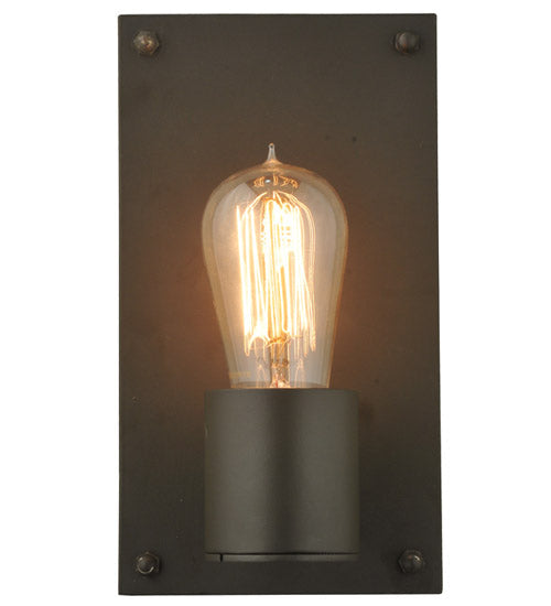 Meyda Lighting Alva 5" Oil Rubbed Bronze Wall Sconce