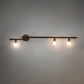 Meyda Lighting Alva 60" 3-Light Brushed Brass Wall Sconce