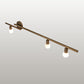 Meyda Lighting Alva 60" 3-Light Brushed Brass Wall Sconce