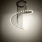 Meyda Lighting Alva 65" 40-Light Oil Rubbed Bronze Cascading Chandelier