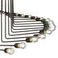 Meyda Lighting Alva 65" 40-Light Oil Rubbed Bronze Cascading Chandelier