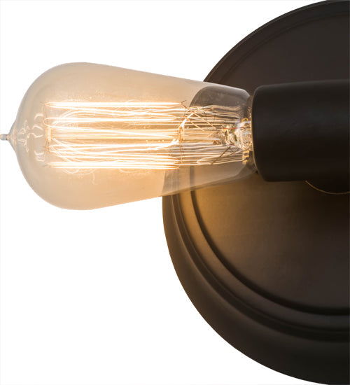 Meyda Lighting Alva 7" 2-Light Oil Rubbed Bronze Wall Sconce