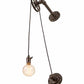 Meyda Lighting Alva 7" Oil Rubbed Bronze Bartlett Wall Sconce