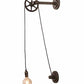 Meyda Lighting Alva 7" Oil Rubbed Bronze Bartlett Wall Sconce