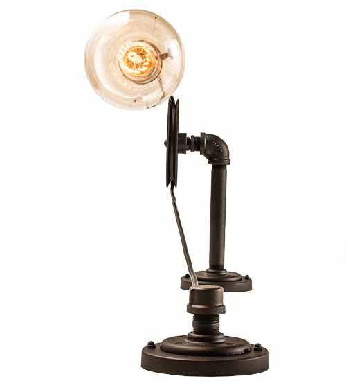 Meyda Lighting Alva 7" Oil Rubbed Bronze Bartlett Wall Sconce