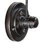 Meyda Lighting Alva 7" Oxidized Steel Bartlett Wall Sconce