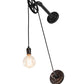 Meyda Lighting Alva 7" Oxidized Steel Bartlett Wall Sconce