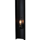 Meyda Lighting Alva 7" Solar Black Wall Sconce