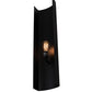 Meyda Lighting Alva 7" Solar Black Wall Sconce