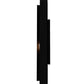 Meyda Lighting Alva 7" Solar Black Wall Sconce