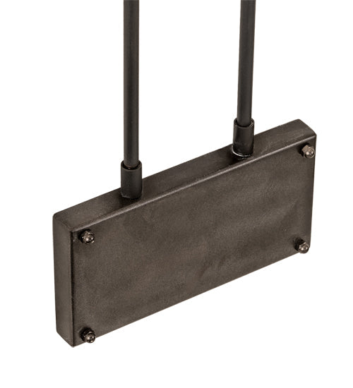Meyda Lighting Alva 9" 2-Light Industrial Steel Bartlett Wall Sconce